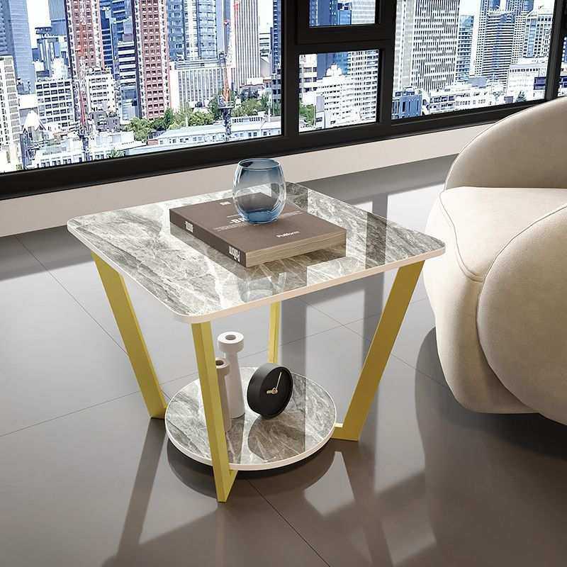 新款北欧沙发边几轻奢意式极简方桌床头边柜大理石岩板小茶几角几,模玩/动漫/周边/娃圈三坑/桌游,模型制作工具/辅料耗材,淘宝优惠券,粉丝福利购,淘宝优惠卷