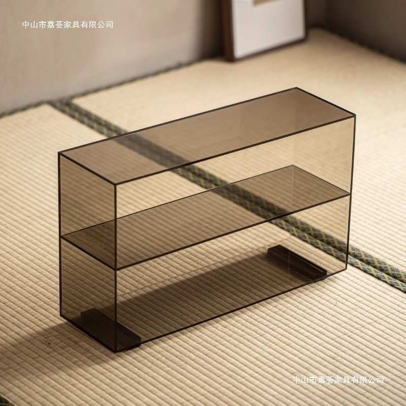 轻奢亚克力透明茶壶家用茶具展示架博古架桌面置物架多层收纳架子