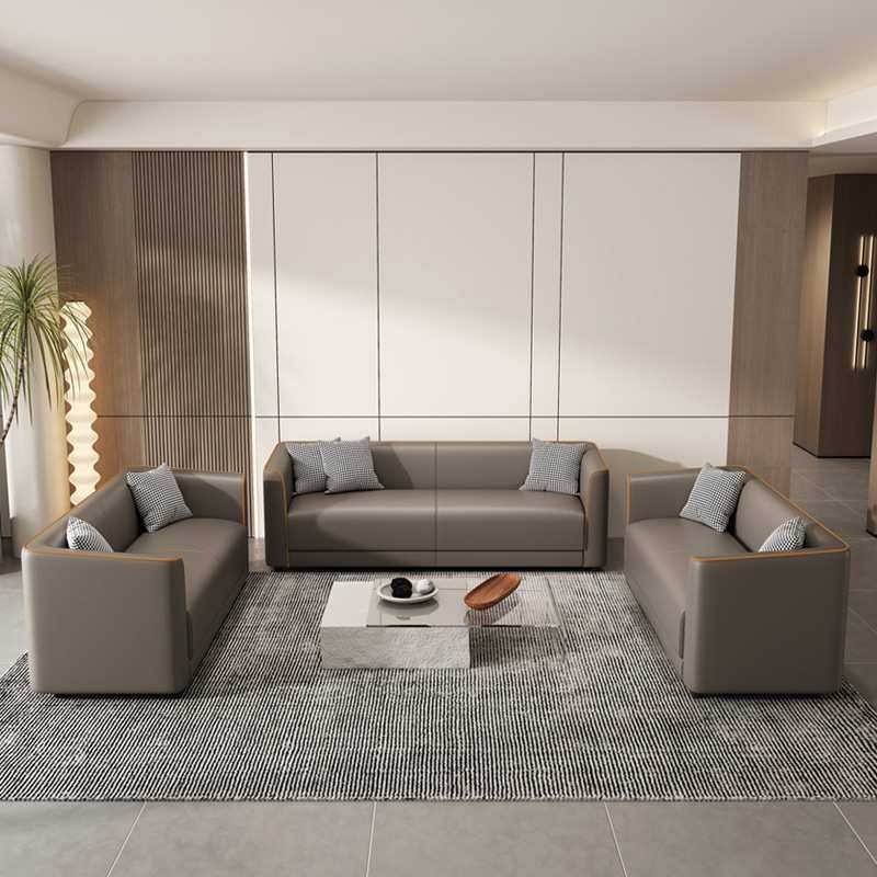 科技布皮艺整装沙发小户型家具双人二三人位客厅出租房服装店网红