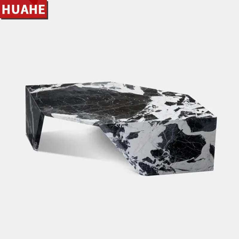 天然大理石小茶几边几现代简约轻奢客厅家用石材台面桌面装饰方桌