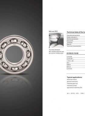 德国NEY进口轴承6300/6301/6302/6303/6304/6305/6306/6307ZZ RS
