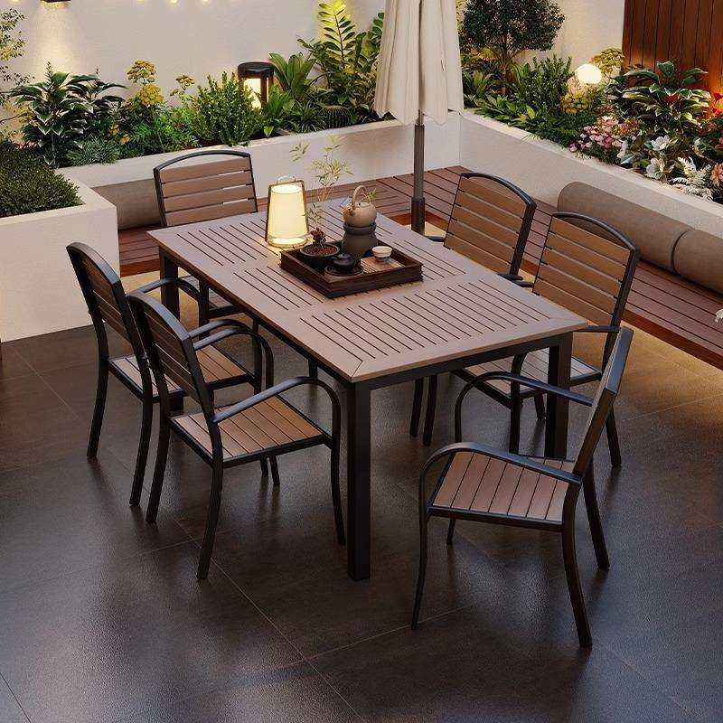 户外塑木桌椅组合室外露台茶桌椅休闲庭院花园防腐木桌椅套件,玩具/童车/益智/积木/模型,毛绒/玩偶/公仔/布艺类玩具,淘宝优惠券,粉丝福利购,淘宝优惠卷