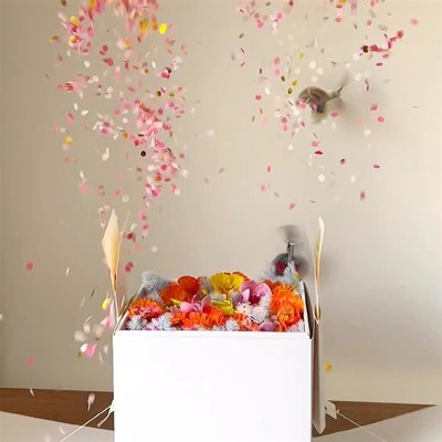 抖音惊喜盒子大号生日网红爆炸盒礼物送男女生打开有W惊喜告白礼