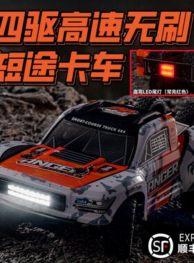 海博星无刷高速1:16后直桥短卡越野遥控车专业RCS电动比赛车漂移