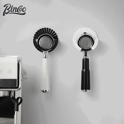 Bincoo咖啡手柄挂架置物架塑料免打孔51/58mm意式器具收纳多功能