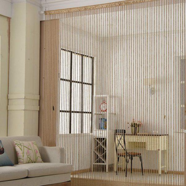 螺纹毛线彩色线帘加粗门帘麻绳隔断帘玄关装饰橱窗遮挡流苏挂帘子,居家布艺,线帘,淘宝优惠券,粉丝福利购,淘宝优惠卷