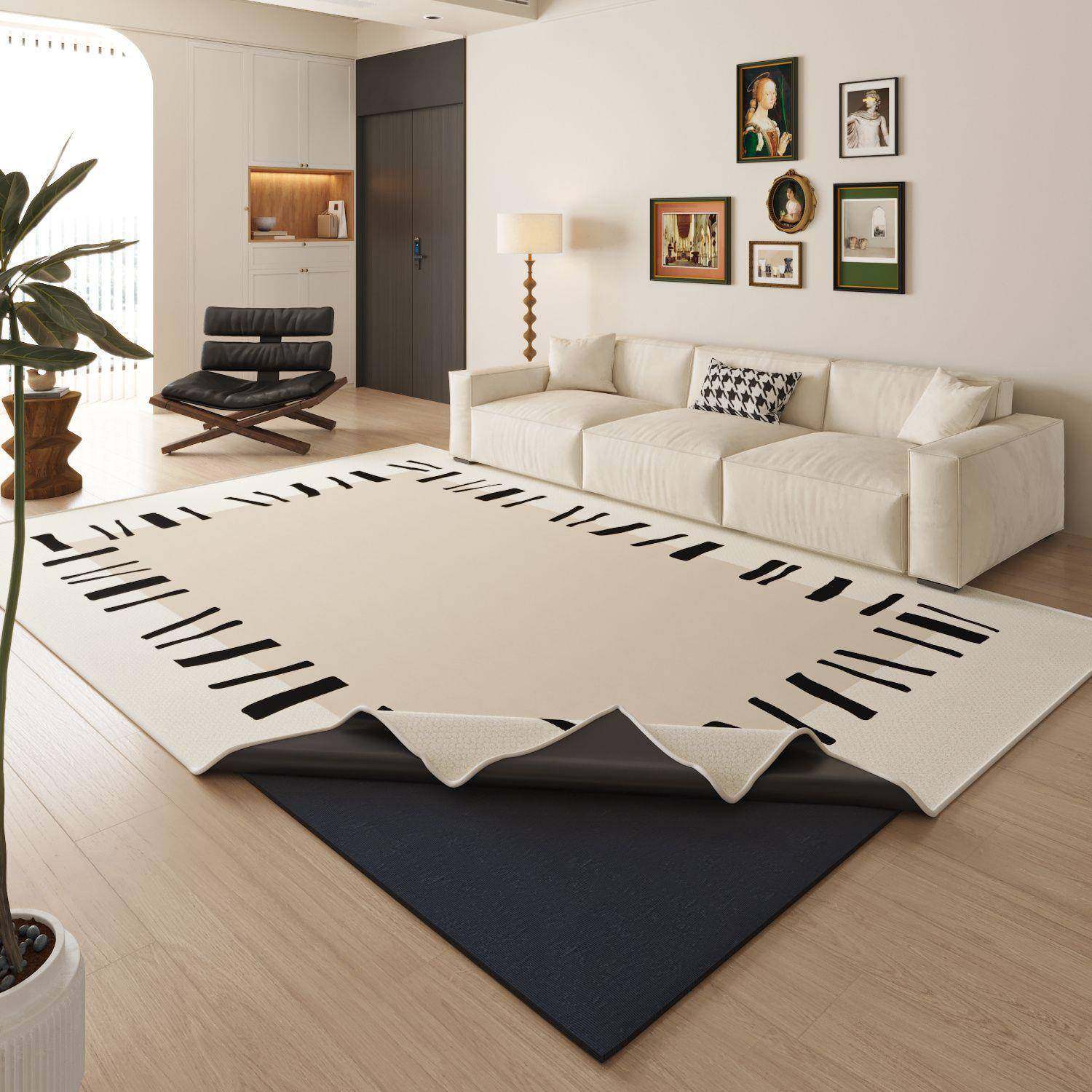 法层式奶油风客厅地毯茶大面积双6.18-l-2可拆洗地毯卧室沙发机几,居家布艺,地毯,淘宝优惠券,粉丝福利购,淘宝优惠卷