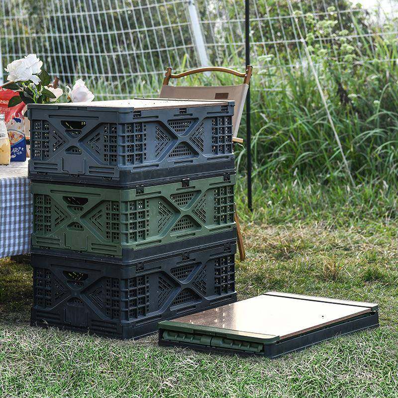 户物外工业风镂空塑车载后备箱储箱蔬8861料果储物中转箱户框外折,收纳整理,收纳箱,淘宝优惠券,粉丝福利购,淘宝优惠卷