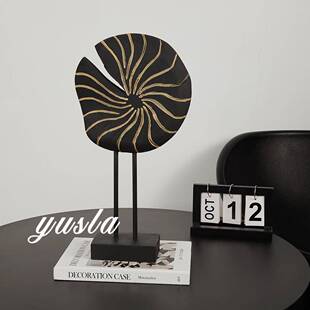 新房古复客饰厅电视柜件橱窗玄关摆柜样板间装品摆设工艺LKD1363