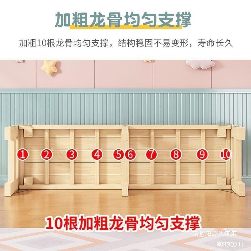 折叠加宽床拼童床边床接家用995婴儿床加儿床双人午休床宽成人床