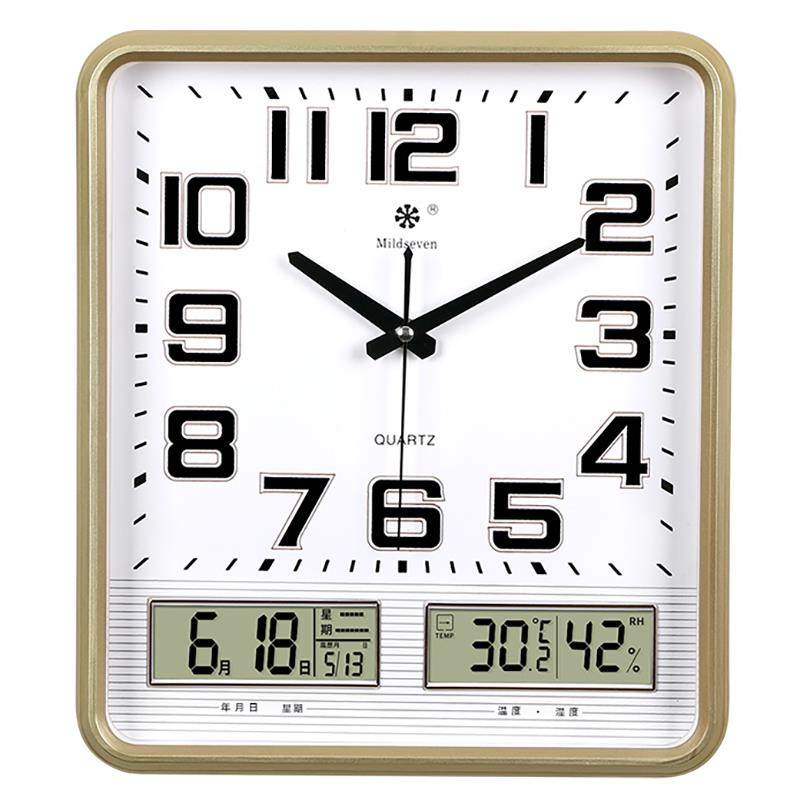 R^方形钟表挂厅墙时钟F98M5S8M简约202钟客5新款现代家用石英钟挂,家居饰品,挂钟,淘宝优惠券,粉丝福利购,淘宝优惠卷
