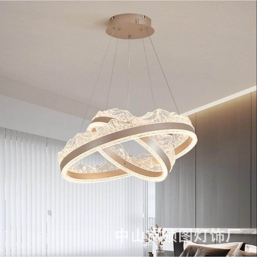 2代025年新款冰山意式简客厅灯极现简约轻奢感大气护吊眼大833厅,家装灯饰光源,智能吊灯,淘宝优惠券,粉丝福利购,淘宝优惠卷