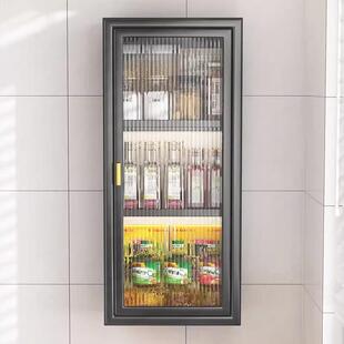 厨房置物架放油盐功酱醋调收纳味LNF盒家用多能门防尘调料带品置