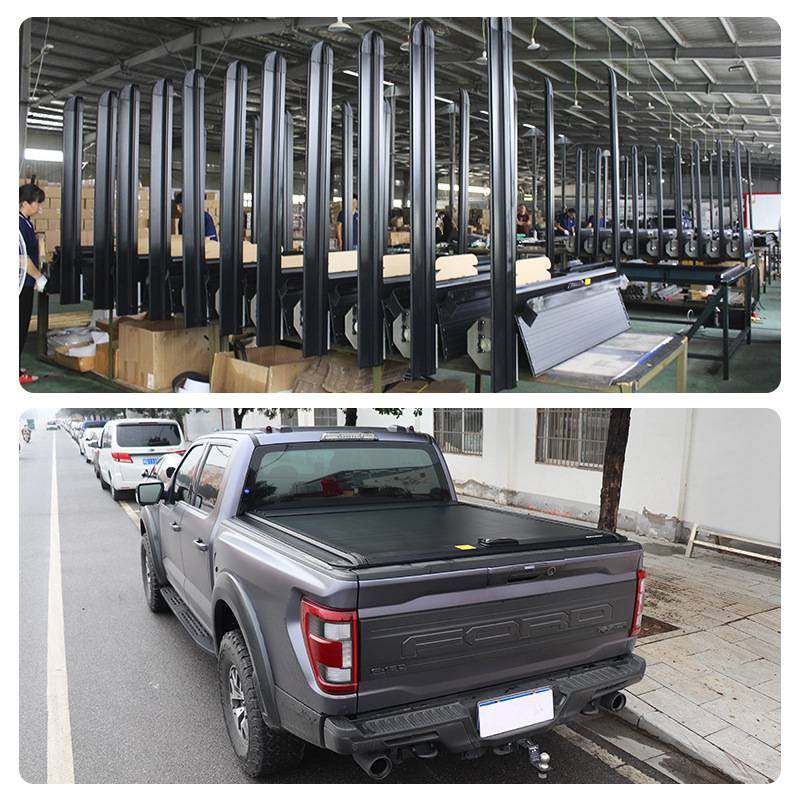 雪佛兰通用GMCSierra+Chevy colorado silverado皮卡加厚卷帘后盖