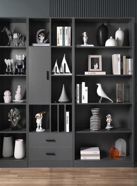 款轻奢酒柜件套XCB装组摆合客厅玄关书房办公室软装树脂新家居装