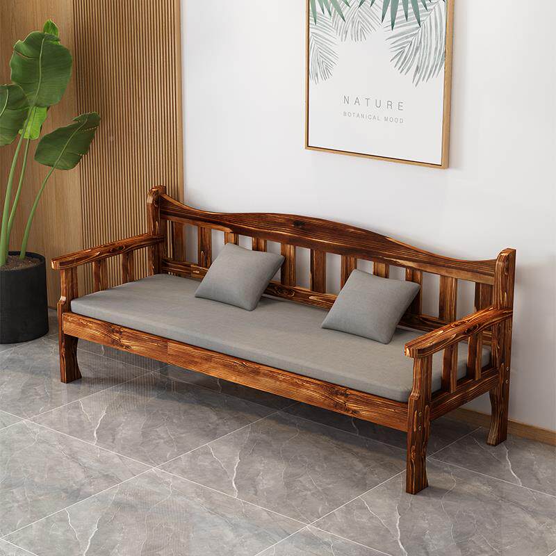 4客I新中式实木沙发小靠户型沙全发简约厅实木现代0.0双人三人位