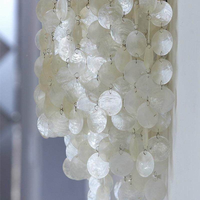 现简约饰天然贝代壳片客厅餐厅卧室意大利A0105计创意设师样板房