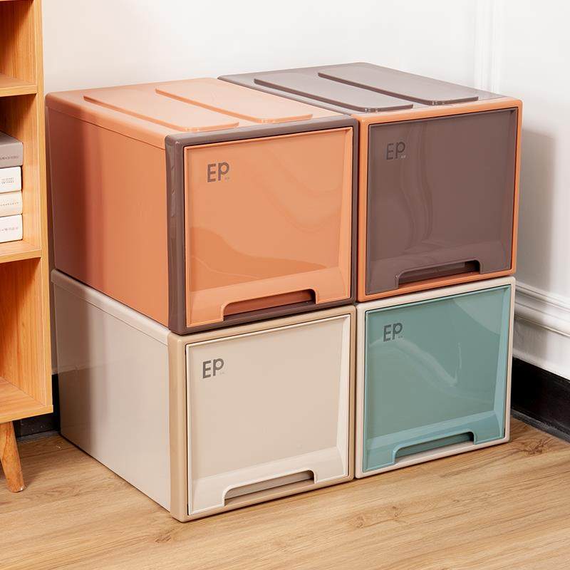 抽屉式收纳箱衣柜无品牌/收纳盒料整塑箱箱可叠加储物子理家用衣,收纳整理,收纳箱,淘宝优惠券,粉丝福利购,淘宝优惠卷