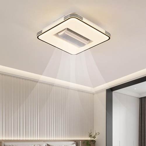 三防无叶灯客厅扇吸顶灯智能简室约静音卧电扇灯餐厅风灯200扇一