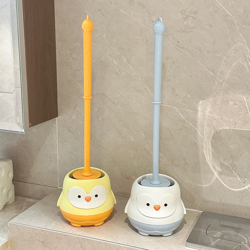 马桶刷家用无死角多功能沥水壁挂式长手柄带底座浴室清洁厕所刷子