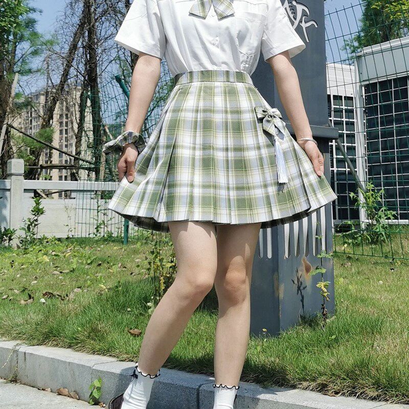 青无烟现货jk格裙正统学院风全涤制服裙大码定T制千石jk制服馆