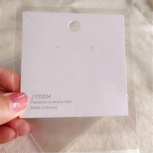 自封袋饰品透明粘口袋OPP自粘袋可打孔塑料包装袋10丝厚可定制