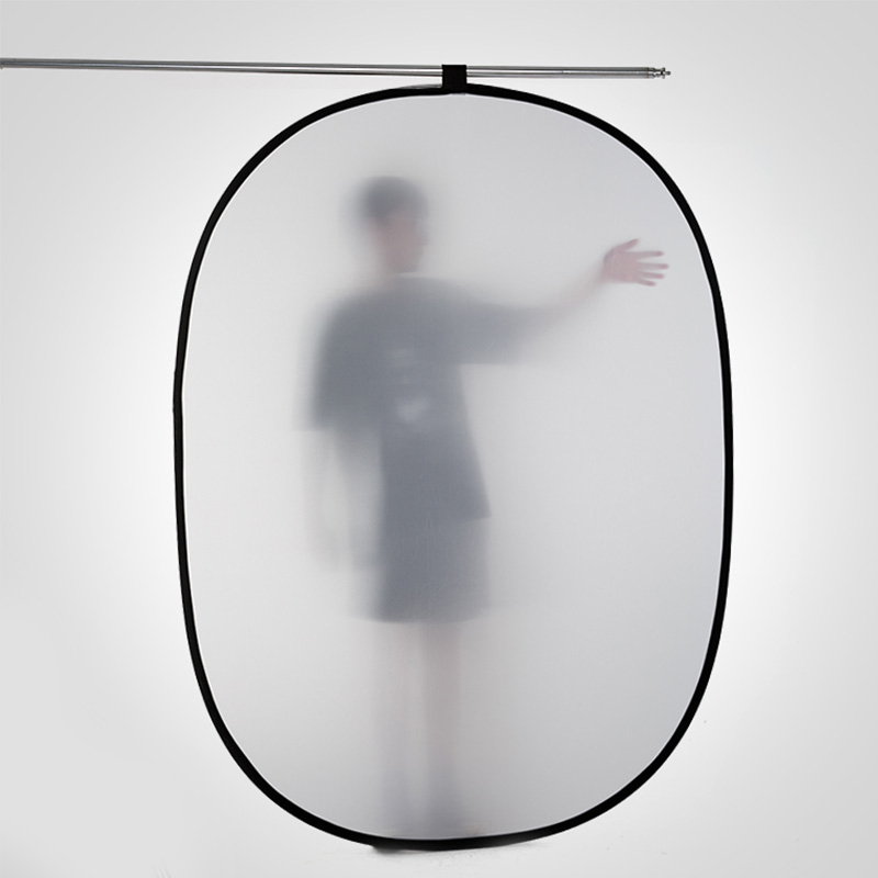 叠大型柔光屏摄影拍照滤光打光布遮光板拍摄柔光版支架挡光板摄影