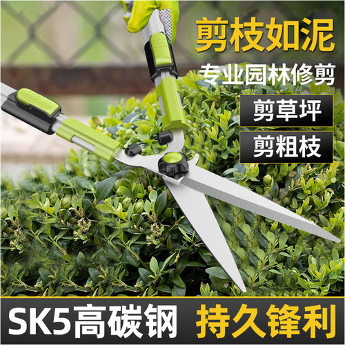 园艺剪刀修剪树枝专用粗枝剪大剪刀园林绿化修枝剪V花卉修剪刀剪