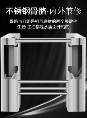 不锈钢商用切肉机电动小型猪肉切片多功能自动绞肉丝鱼片卤菜家用