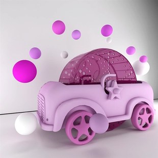 仓鼠跑轮仓鼠跑轮车静音滚轮32.5cm跑步车玩具车外带多功能