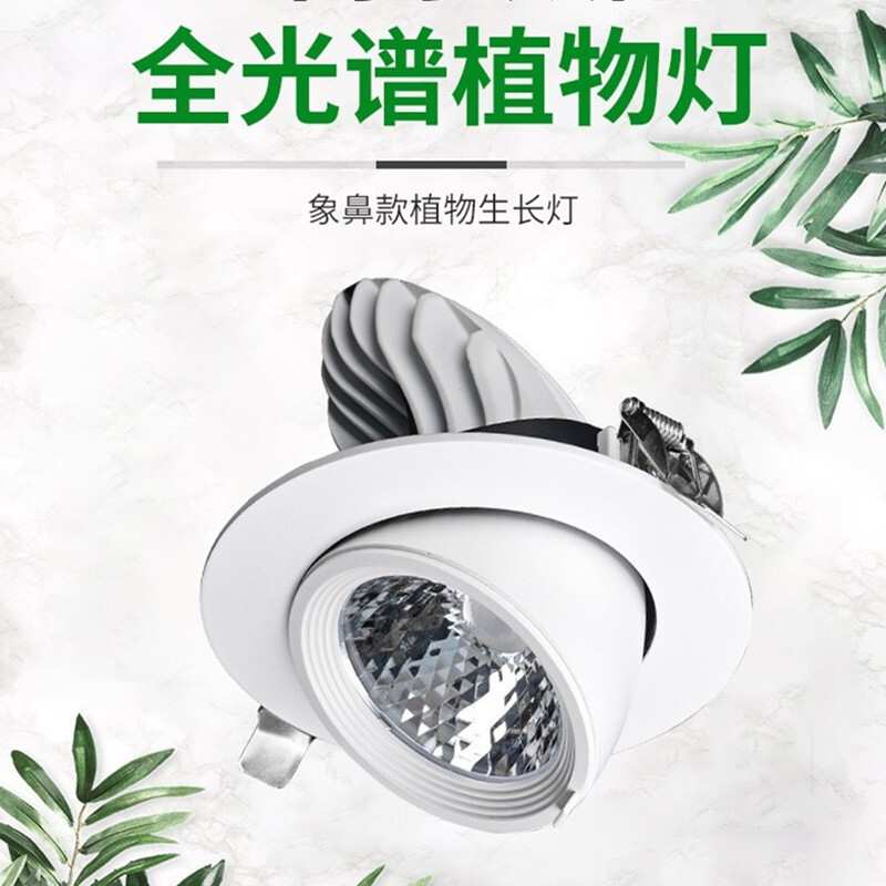 led全光谱植物补光灯生长灯泡室内大棚种植绿植花卉多肉上色防