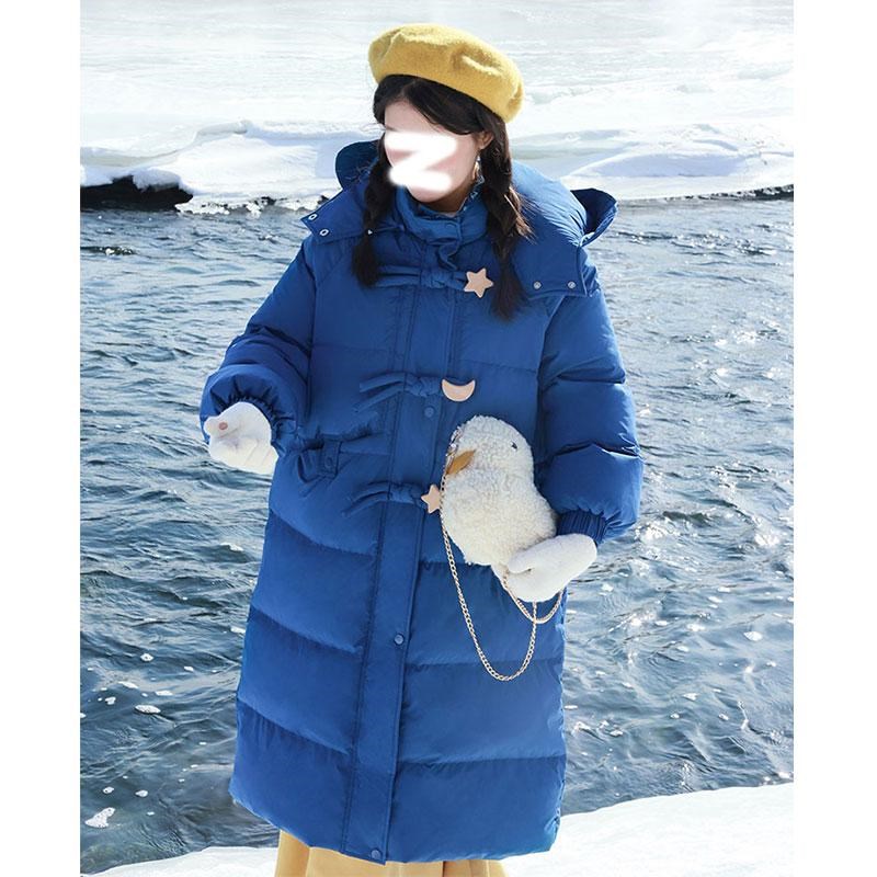 300斤胖mm大码女装韩版宽松棉服女冬季新款加厚保暖中长款外套潮