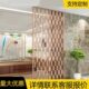 简约不锈钢屏风室外花格隔断新中式 餐厅金属栅栏激光镂空玄关客厅