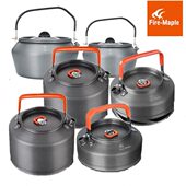 火枫户外盛宴T3T4咖啡壶烧开水野营茶壶 野炊过滤泡茶器烧水壶