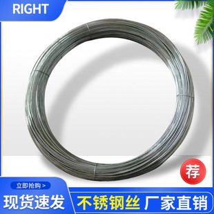 304不锈钢钢丝单股绑穿扎软铁丝线细线用0.6/1.2/mm硬钢丝线单根