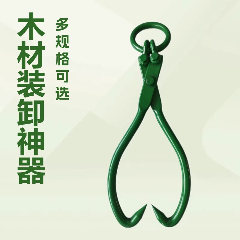 源头厂家跨境伐木工具圆钢起重吊钩载重夹木器提木钩