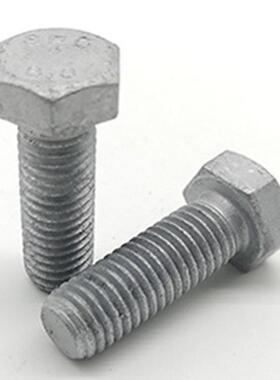 热镀锌7螺热浸锌18.8级强度螺丝M18栓M20M24G高B5782GB583