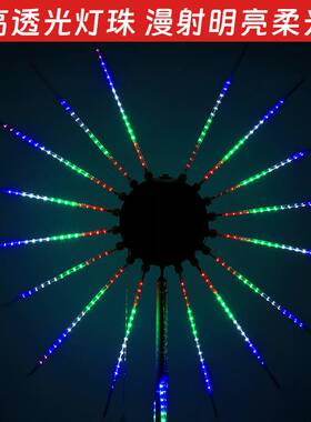 led烟花灯造型灯庭院装饰景观灯工程太阳能灯节日装饰灯彩灯幻彩