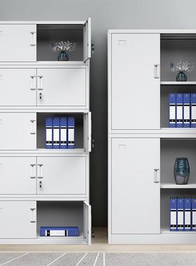 青岛钢制件柜铁案皮资料柜锁办公室档凭证柜收纳储物更IVG文衣带