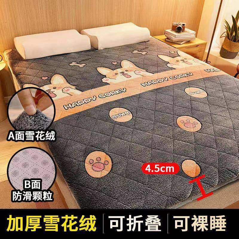 A5L新加厚雪花床垫4.垫5厘米厚褥子XPB硬绒式宿舍床款单人学生住,标准件/零部件/工业耗材,车间地垫,淘宝优惠券,粉丝福利购,淘宝优惠卷