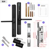 跨方境民密宿酒防店公寓码 锁多种B29开锁式 自动上锁防盗防撬锯密