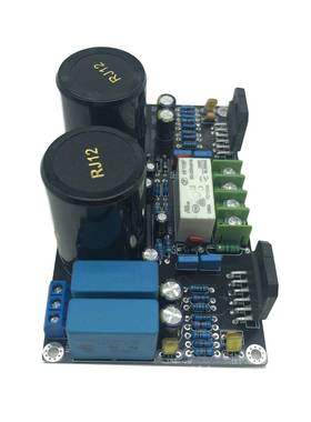 UPC1237喇.叭保护电路LM388TLQ20纯后6级功放板