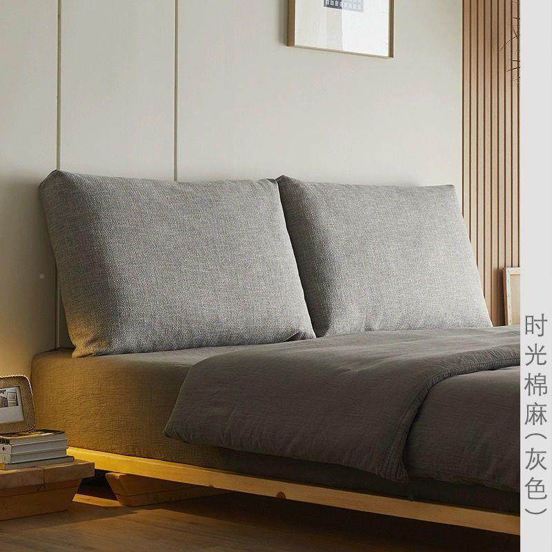 1009978羽绒寂大靠背床垫头枕软包日式诧风网红民宿无床头靠双人,居家布艺,抱枕被,淘宝优惠券,粉丝福利购,淘宝优惠卷