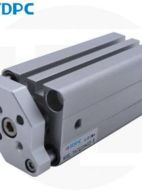 薄型带导杆气缸双作用活塞杆导向气缸TACQ20×50-S缸径20气缸