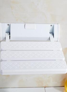 浴间室沐叠浴凳洗澡淋浴椅子折可上翻防壁挂卫生老人滑坐凳85903