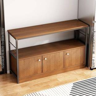 VOZjR7AG厨房置物架落多切菜桌家用烤箱地波炉架多功能橱微柜收纳