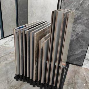 品货架落架地式 瓷砖展大 架大理石展样地341砖推示拉瓷砖架抽拉式