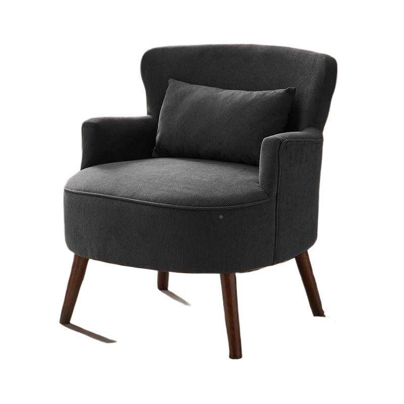 约奶油休风简时奢尚155椅子单人懒人沙发网红闲轻沙发椅