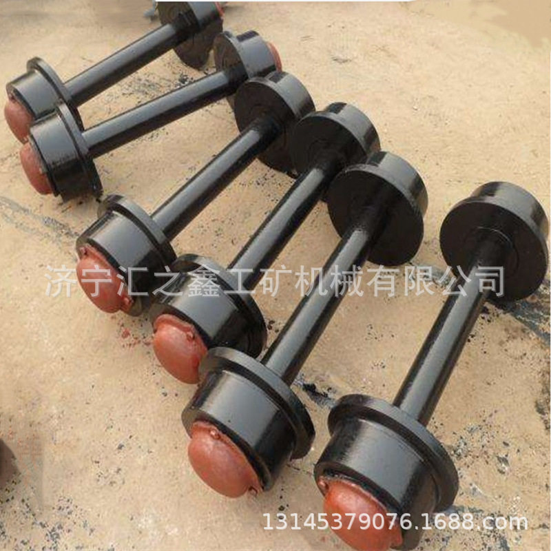 铁路轨道轮1.5吨矿车轮5T矿车轮对10吨铸钢矿车轮规格全