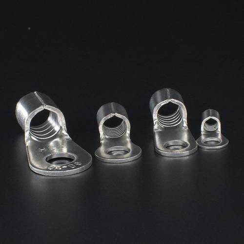 CJH端头R1NB3.55S/L紫铜RNB3.5-50.8厚00鼻0个冷-压圆形裸接线端